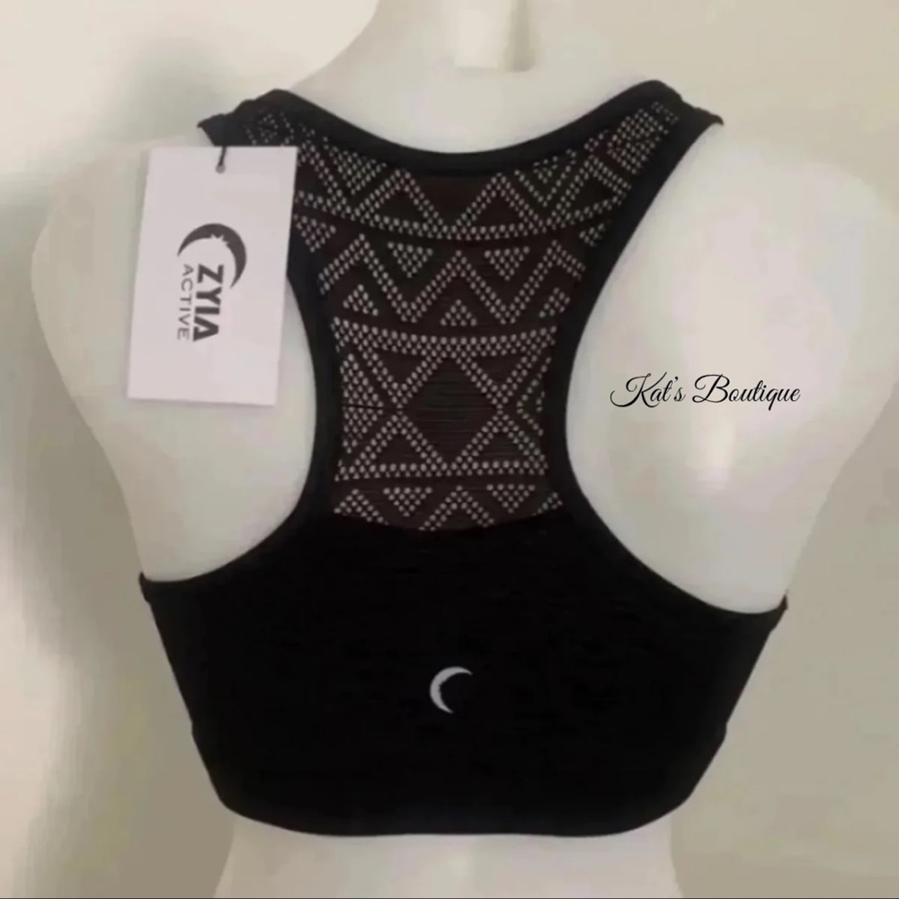 Black Women’s Bomber Bra - Picture 2 of 11